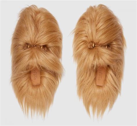 gucci bloom slippers|gucci chewbacca slippers.